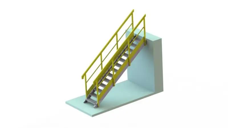 Imagem ilustrativa de Escada inclinada